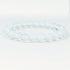 White Opalite Beaded Crystal Bracelet